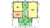 Каркасный дом КД33 9x9 - превью