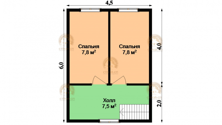 Проект дома кд 23 - 84 фото